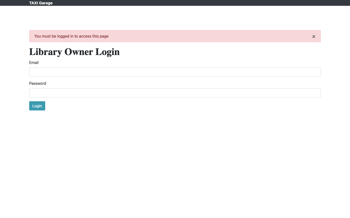 Login gate